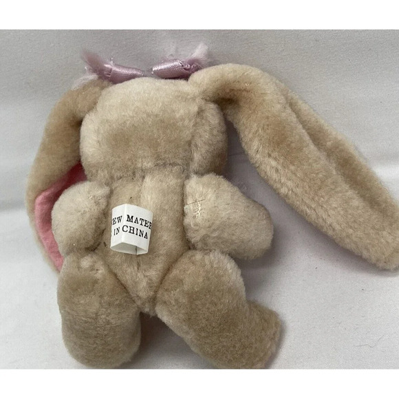 VTG Jointed Easter Bunny Plush Rabbit Long Floppy Ears Cute 5” Stuffed Animal - Picture 15 of 16